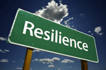 traffic sign stating resilience